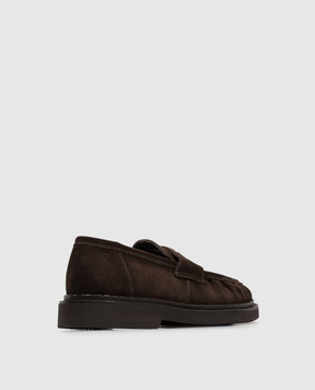 Sturlini Brown suede loafers U2352
