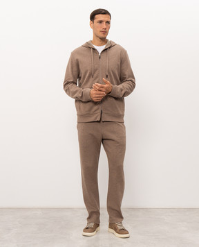 Canali Brown sweatpants MJ02454T0952