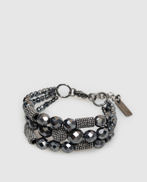 Peserico Blue beaded bracelet A35532C0CC904