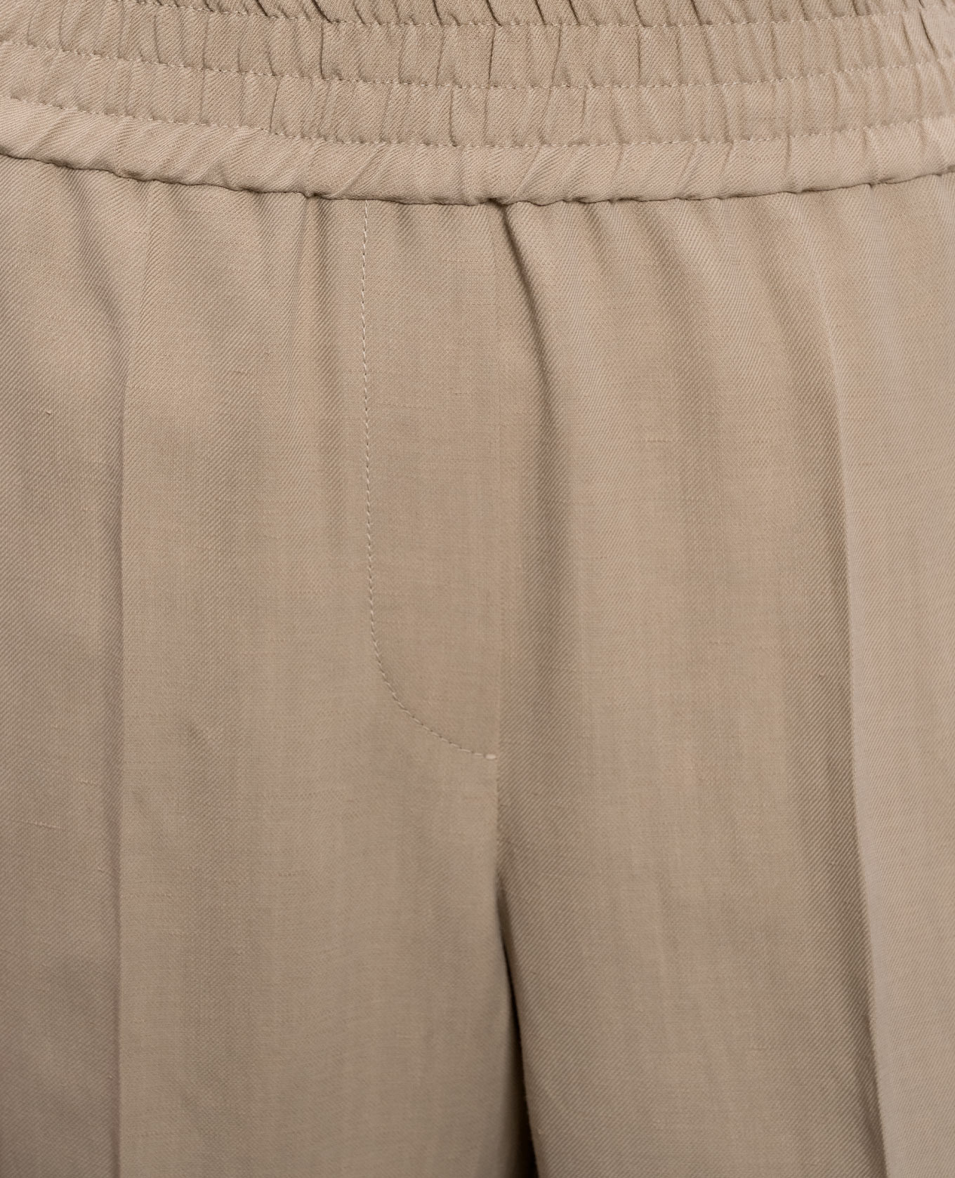 

Beige linen pants Brunello Cucinelli