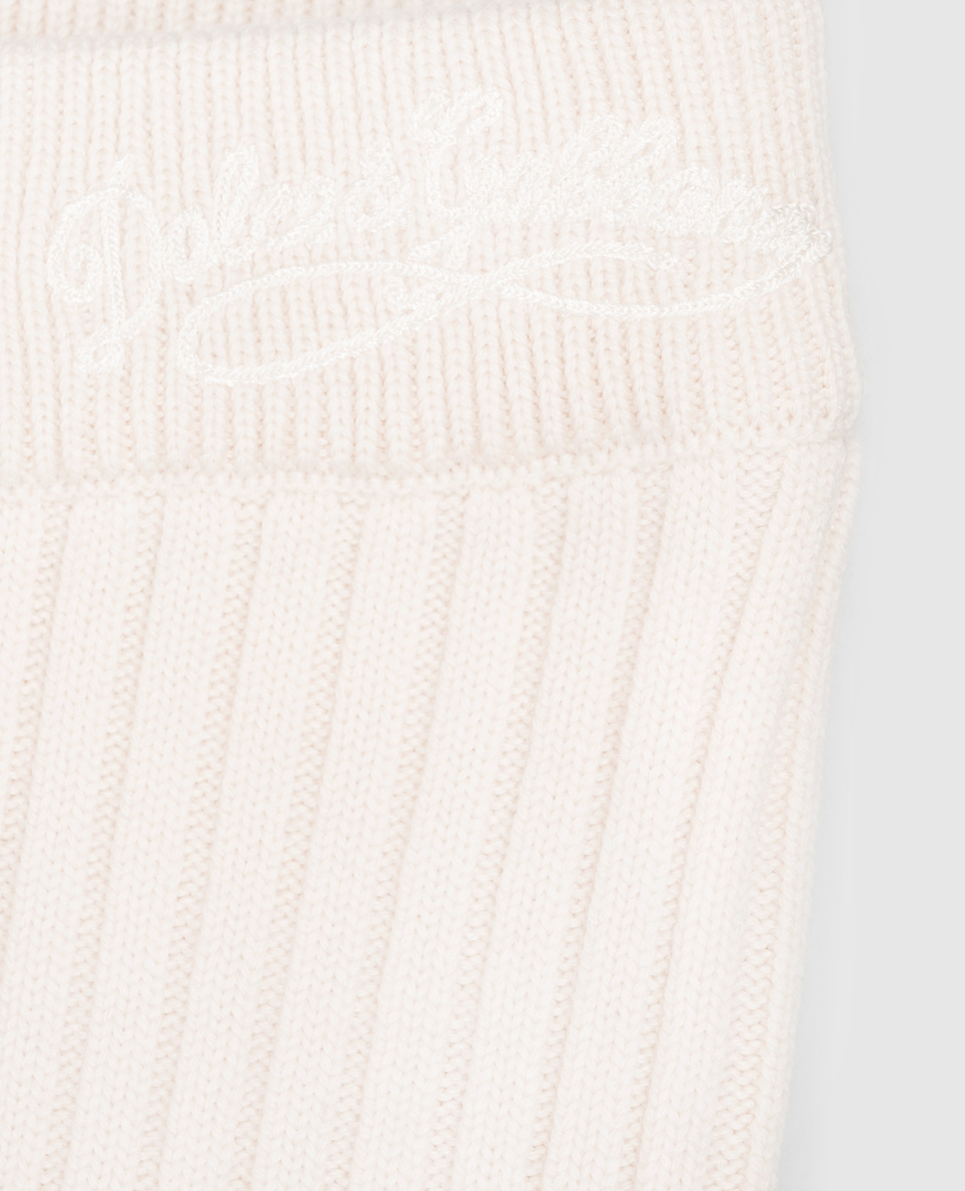 Children's ivory wool leggings Dolce&Gabbana 3