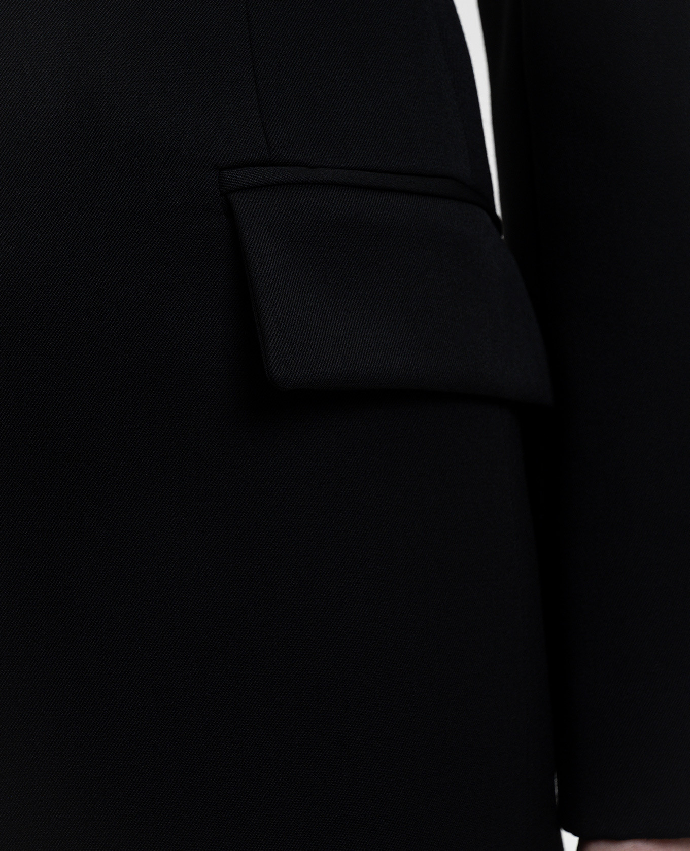 

Black wool jacket The Attico