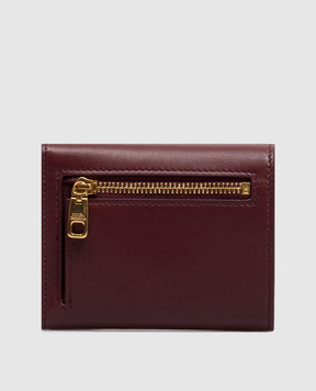 Dolce&Gabbana Burgundy leather wallet BI0770A9S25