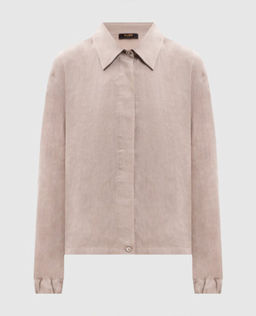 MooRER Beige linen shirt ELIZA-J ELIZAJGLX