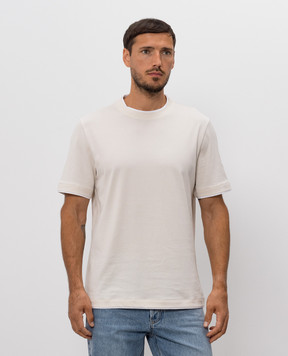 Brunello Cucinelli Ivory T-shirt M0B137427