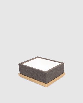 Treesseci Milano leather soap holder ML01ALX