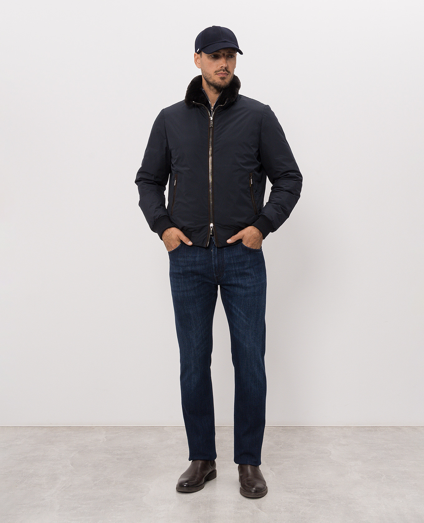 Blue jeans with a worn effect Stefano Ricci 2