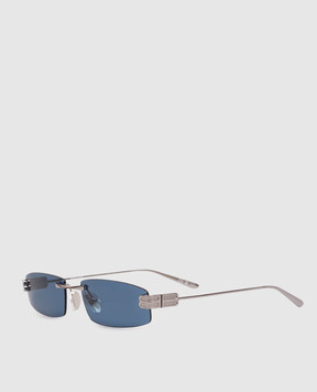 Balenciaga Gossip Silver Sunglasses 858888T0005