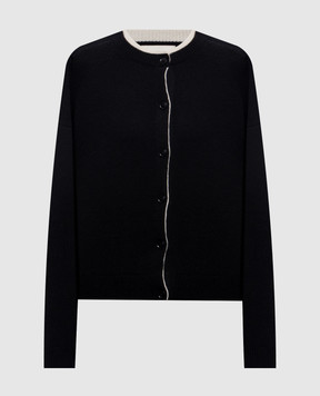Loulou de Saison NICOLA black cashmere cardigan NICOLA