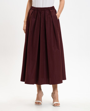 Max Mara Weekend Burgundy skirt WKDCURVATO WKDCURVATO
