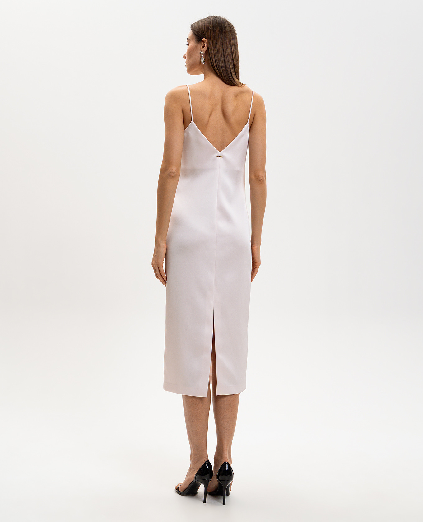 

Pink dress with logo Twinset