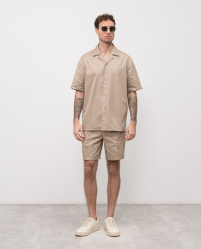 ISAIA Beige shirt CAM224P9100
