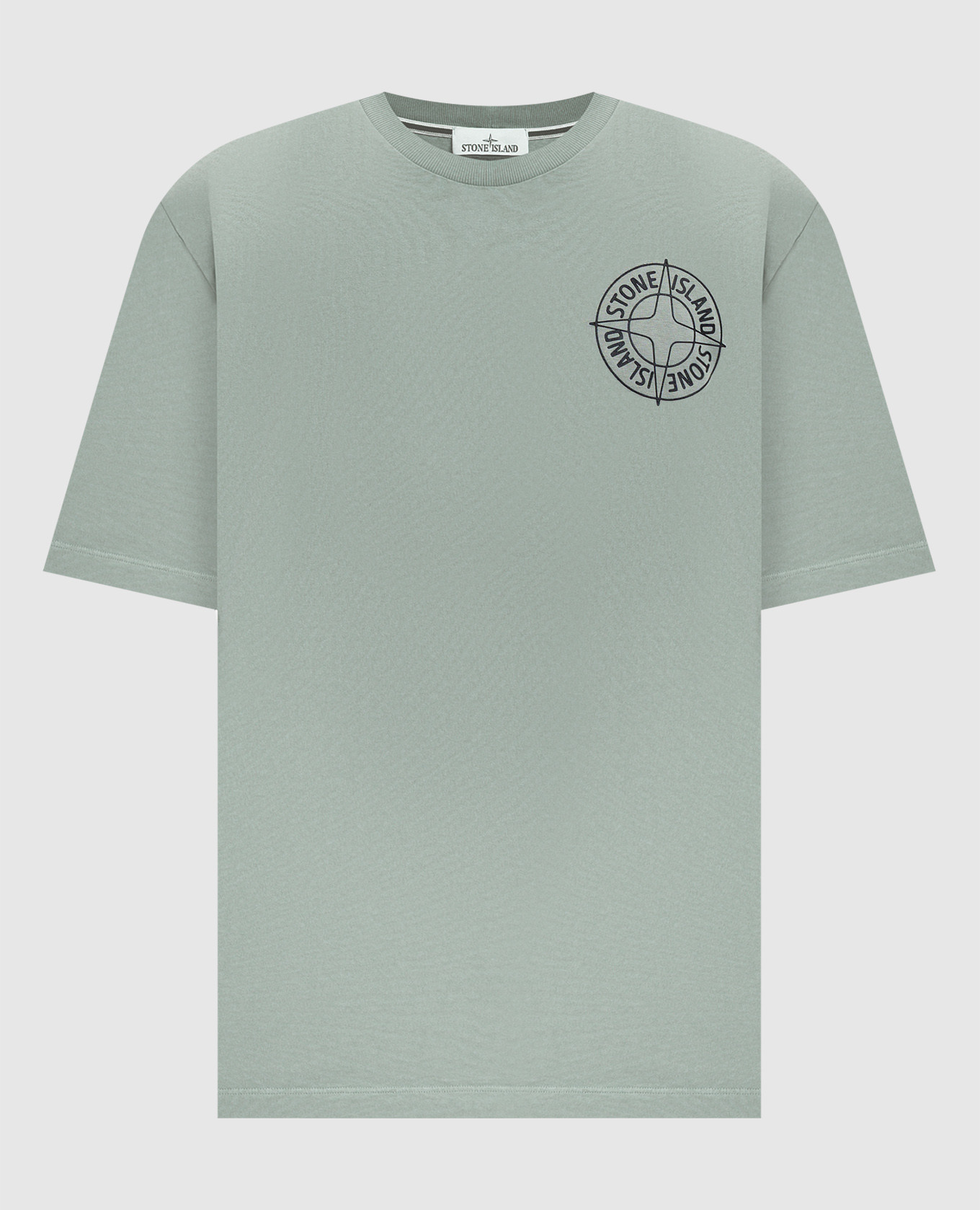 

Green T-shirt with logo Stone Island