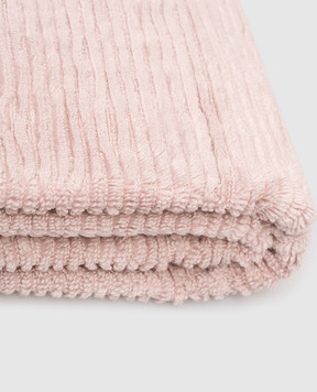 L'appartement Pink Slim Terry Towel SLIMRIBBATHTOWEL