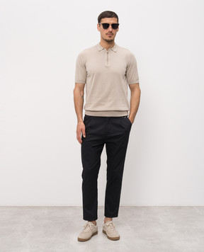 Cashmere&Whiskey Beige polo MB004Z