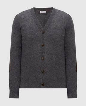 Brunello Cucinelli Gray cashmere cardigan M22709806