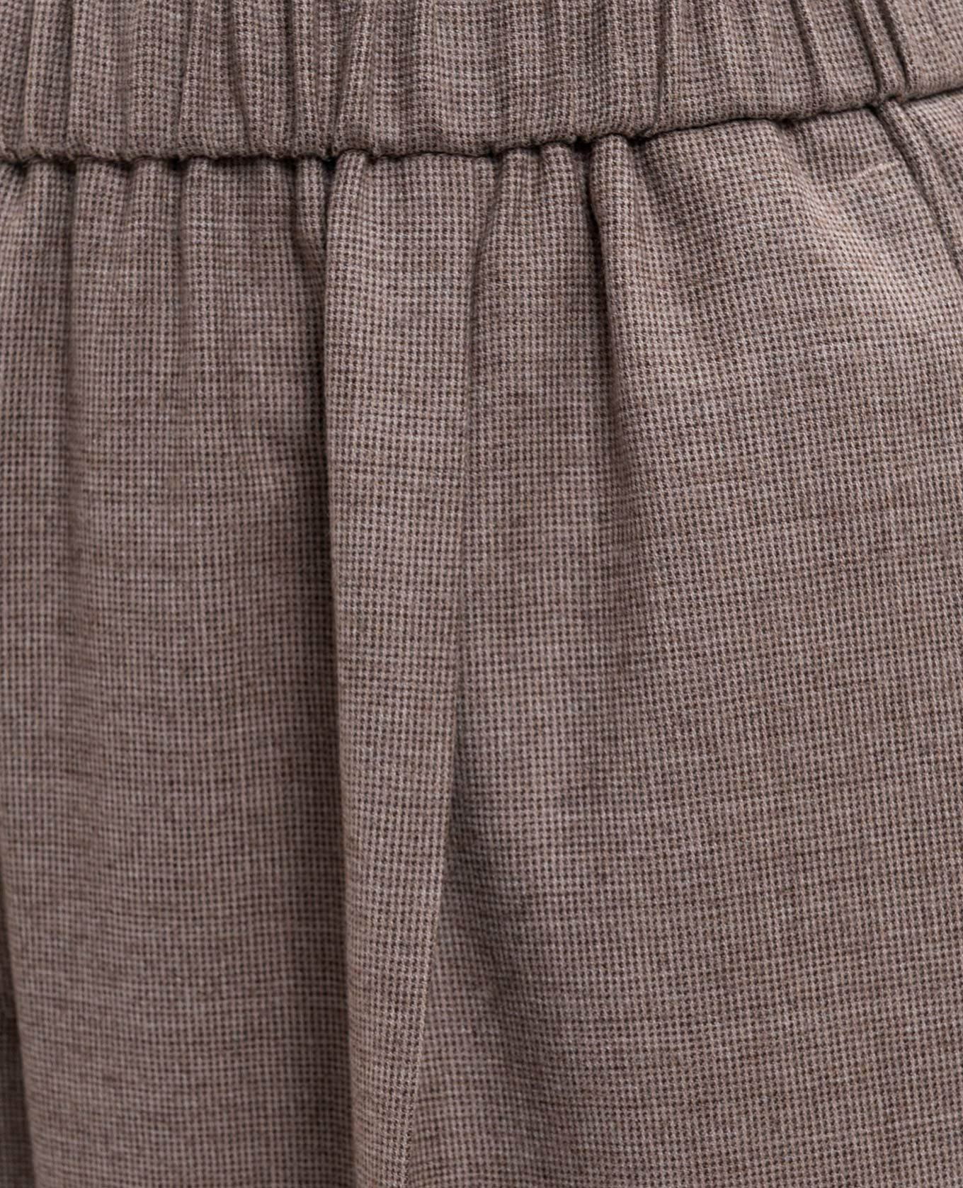 Beige wool pants Peserico 5