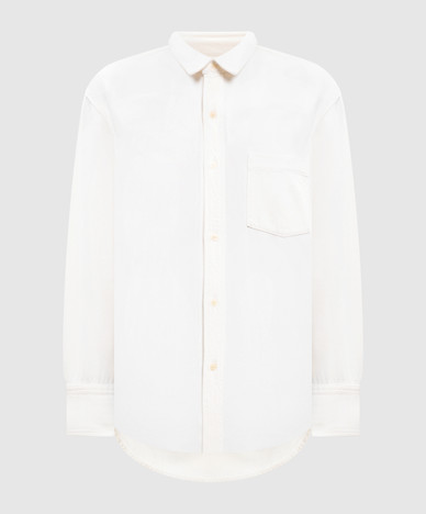 Carter ivory denim shirt