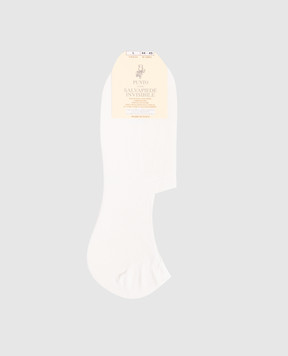 RiminiVeste Salvapiede white footprint socks SALVAPIEDE