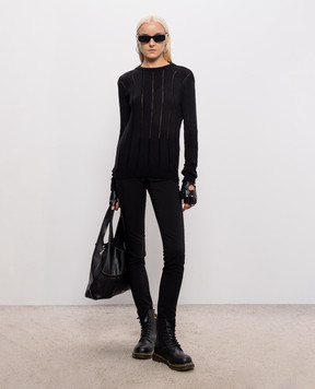 Ann Demeulemeester Black Nese cashmere jumper B0014316KN085