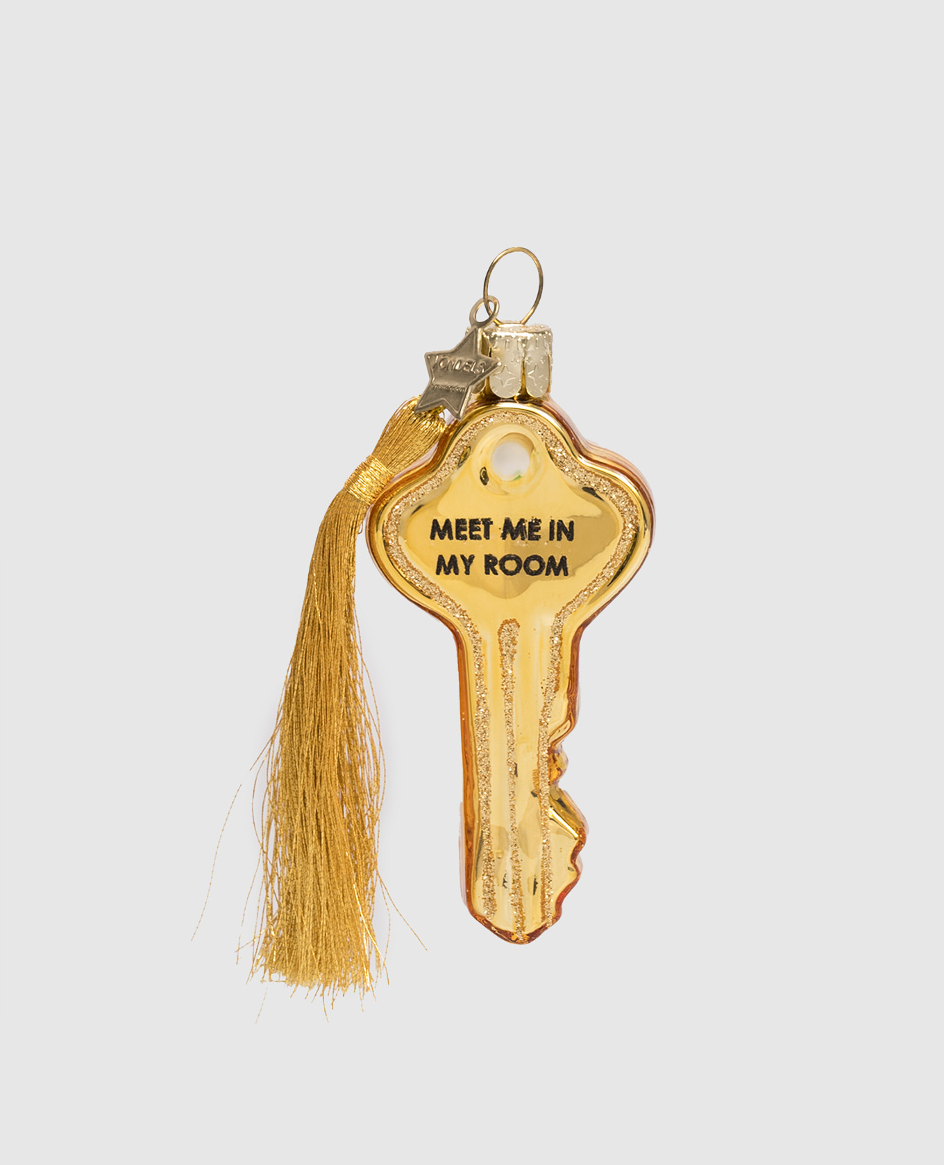 

Golden Christmas tree toy Key Vondels