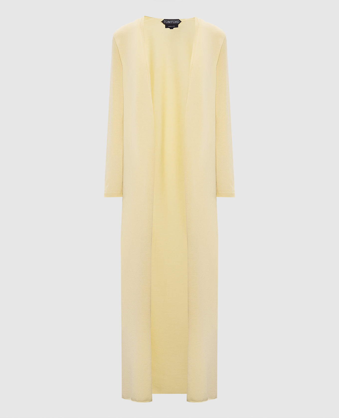 Gilet long jaune