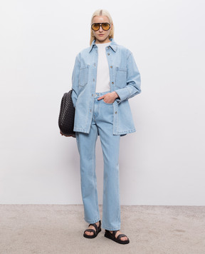 JOSEPH Idar blue denim shirt JF009697