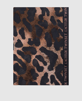 Twinset Leopard print scarf 262AA4030