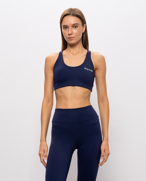 Sporty & Rich Blue top TO00385326BL106