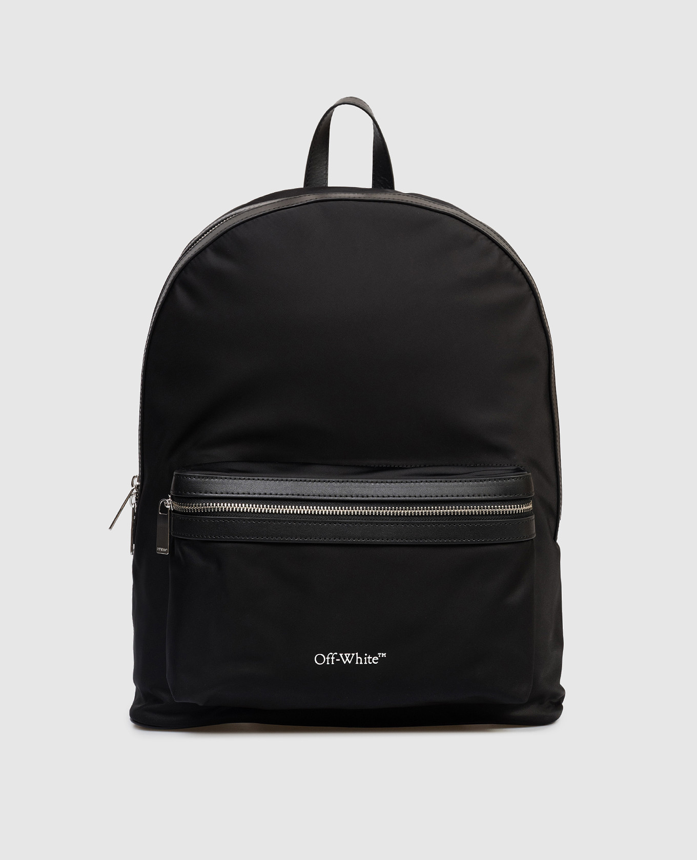 

Black backpack with contrast logo Off-White