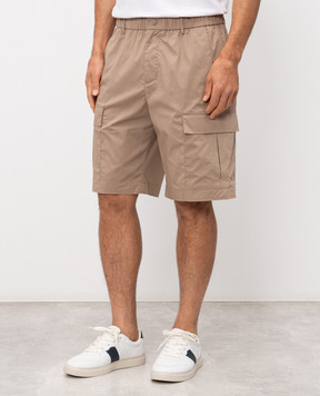 Peserico Brown cargo shorts R5423100029