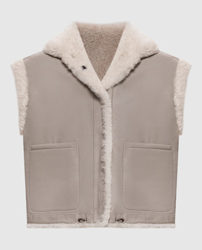 Simonetta Ravizza KEN R reversible vest F06VT106H33