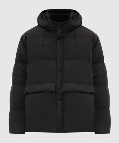 Black down jacket