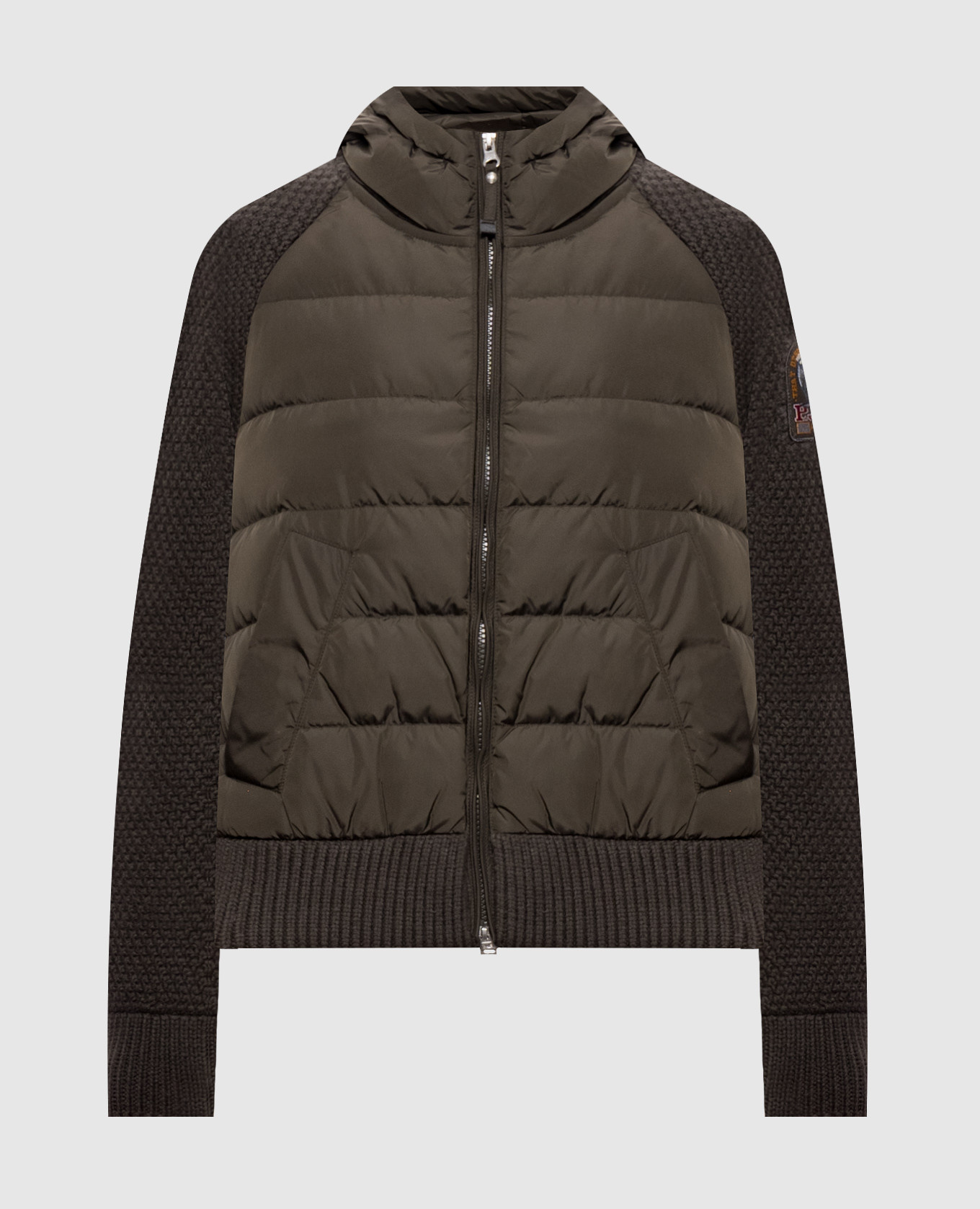 Khaki down jacket Parajumpers