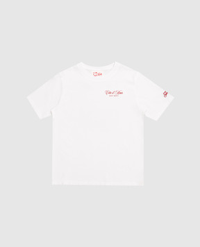 MC2 SAINT BARTH Portland Kids White T-Shirt PRL000100384L