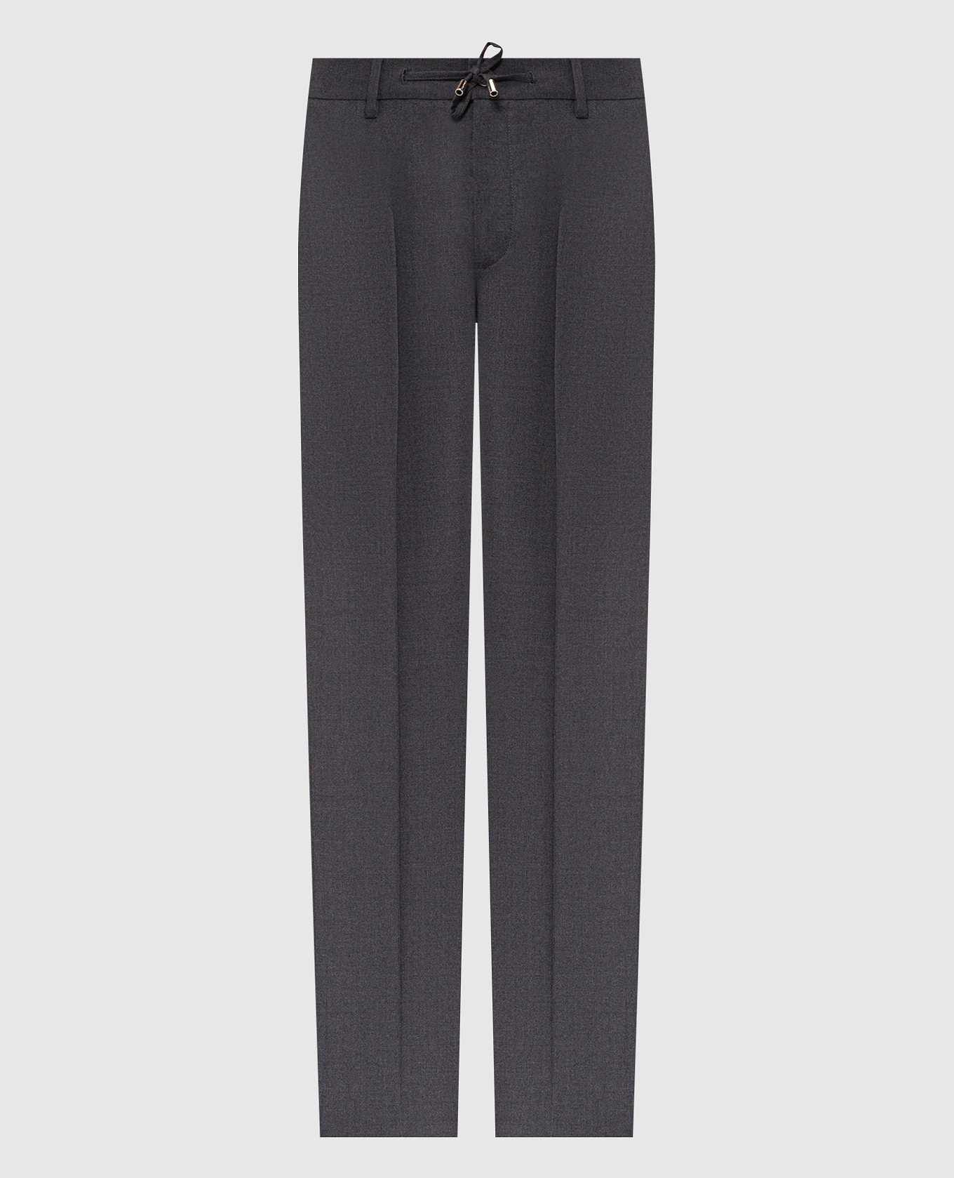 Gray wool pants