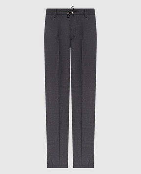 Stefano Ricci Gray wool pants M1T80A0003W610