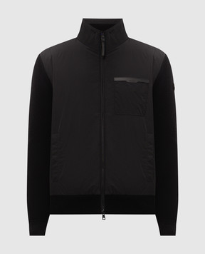 Moncler Black combination jacket L20919B00016M4281