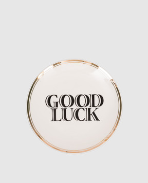 Bitossi Home Good Luck white porcelain bread plate FTB00016