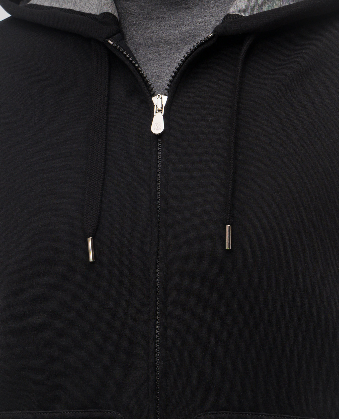 

Black cotton sports jacket Brunello Cucinelli