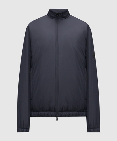 Blue down jacket