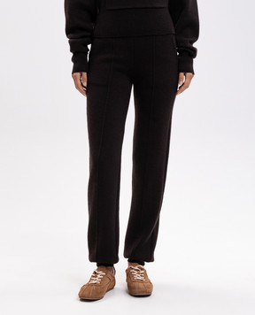 Jacob Lee Brown cashmere joggers WCP0006AW26BRSM
