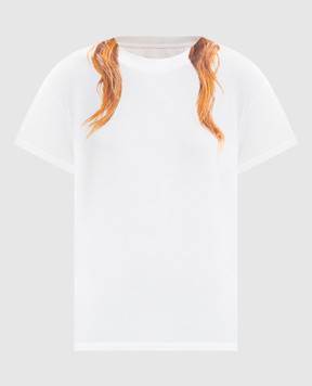 Maison Margiela MM6 White T-shirt with print S52GC0361M20048
