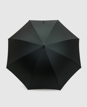 Pasotti Green umbrella-cane with pattern OMITUO478RASO62795