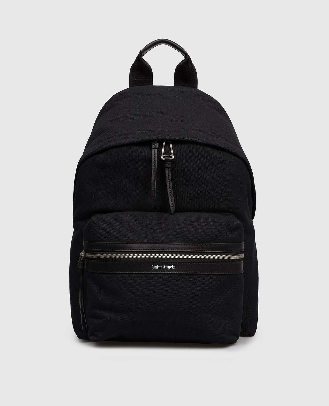 

Black backpack with contrast logo Palm Angels