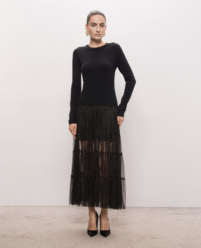 Twinset Black midi dress 262TT3423