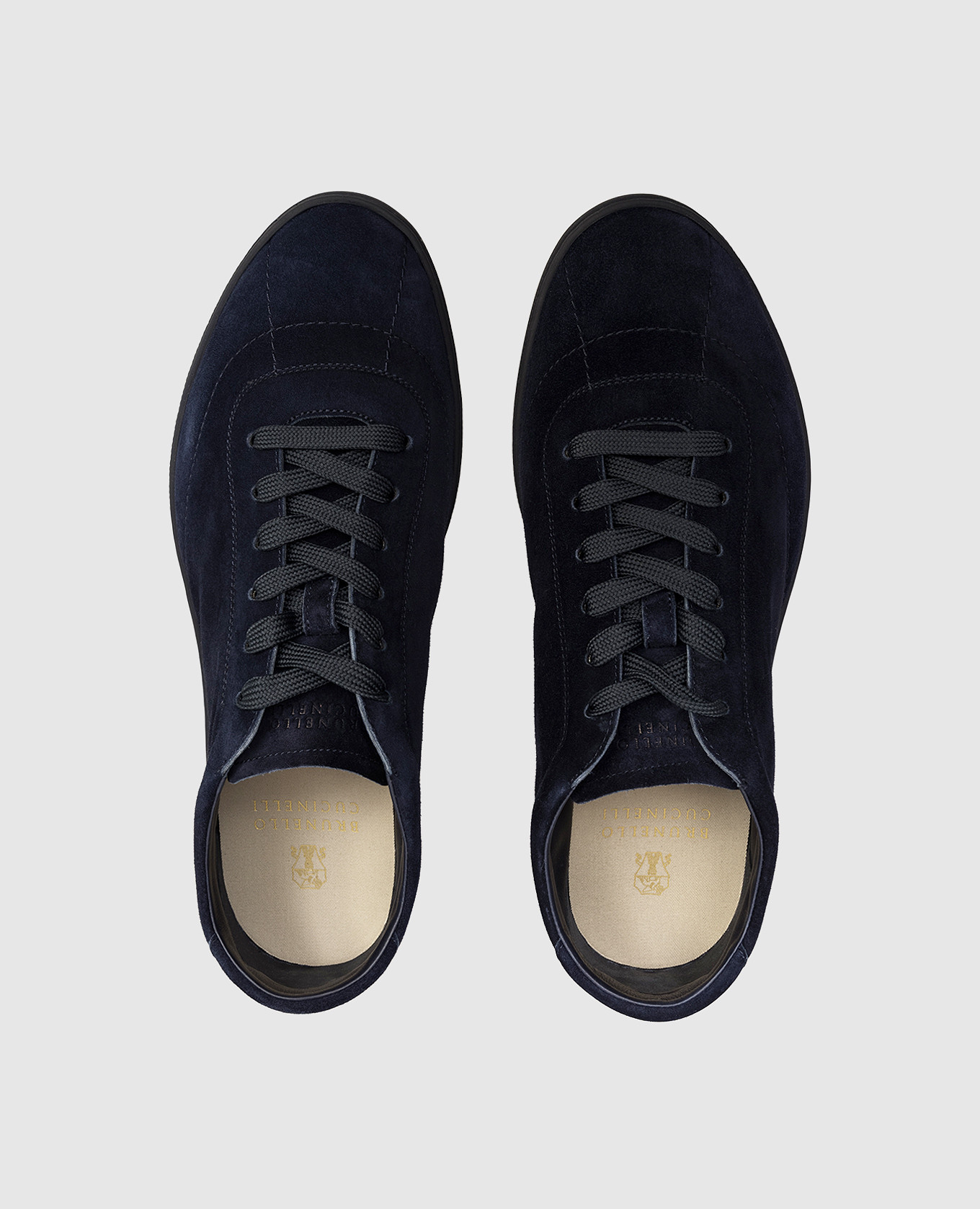 

Blue suede sneakers Brunello Cucinelli