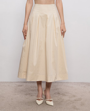 Simkhai Elora beige midi skirt 4263024T
