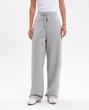 Ami Paris Grey melange sweatpants FTR908730
