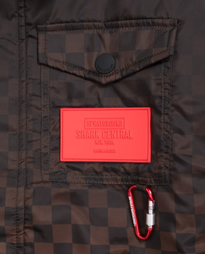 Sprayground Children's brown jacket with gradient effect SPY1561